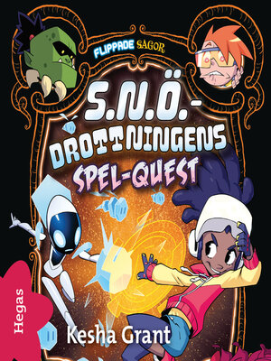 cover image of S.N.Ö.-drottningens spel-quest